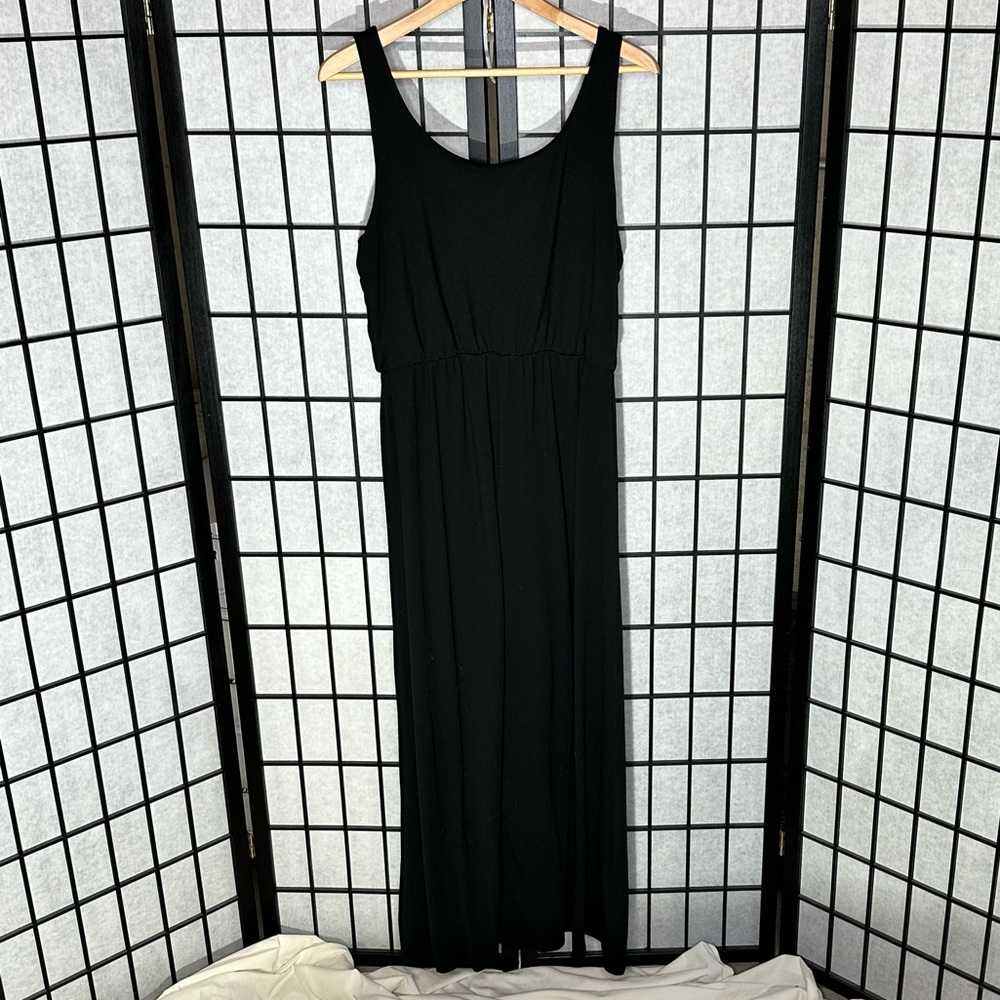 Large Sonoma Womens Sleeveless Black Summer Dress - Picture 5 of 9